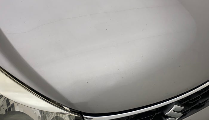 2019 Maruti Celerio VXI (O) CNG, CNG, Manual, 1,12,665 km, Bonnet (hood) - Slightly dented