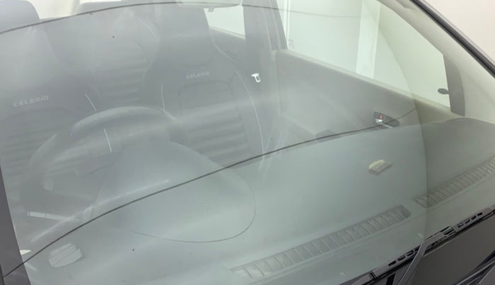 2019 Maruti Celerio VXI (O) CNG, CNG, Manual, 1,12,665 km, Front windshield - Minor spot on windshield