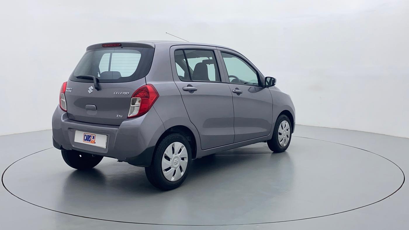 2014 Maruti Celerio ZXI D, Petrol, Manual, 61,987 km, Right Back Diagonal