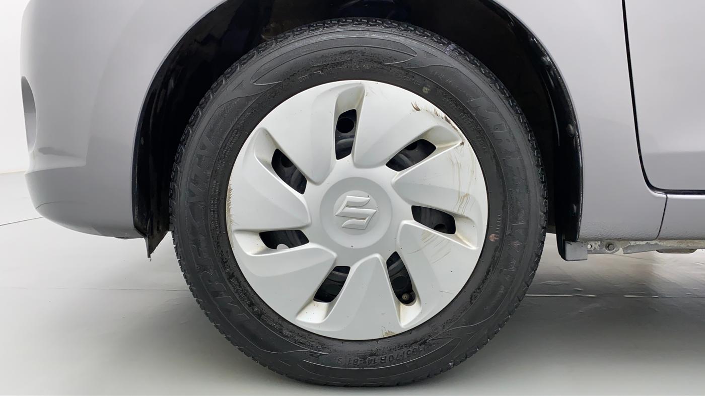 2014 Maruti Celerio ZXI D, Petrol, Manual, 61,987 km, Left Front Wheel