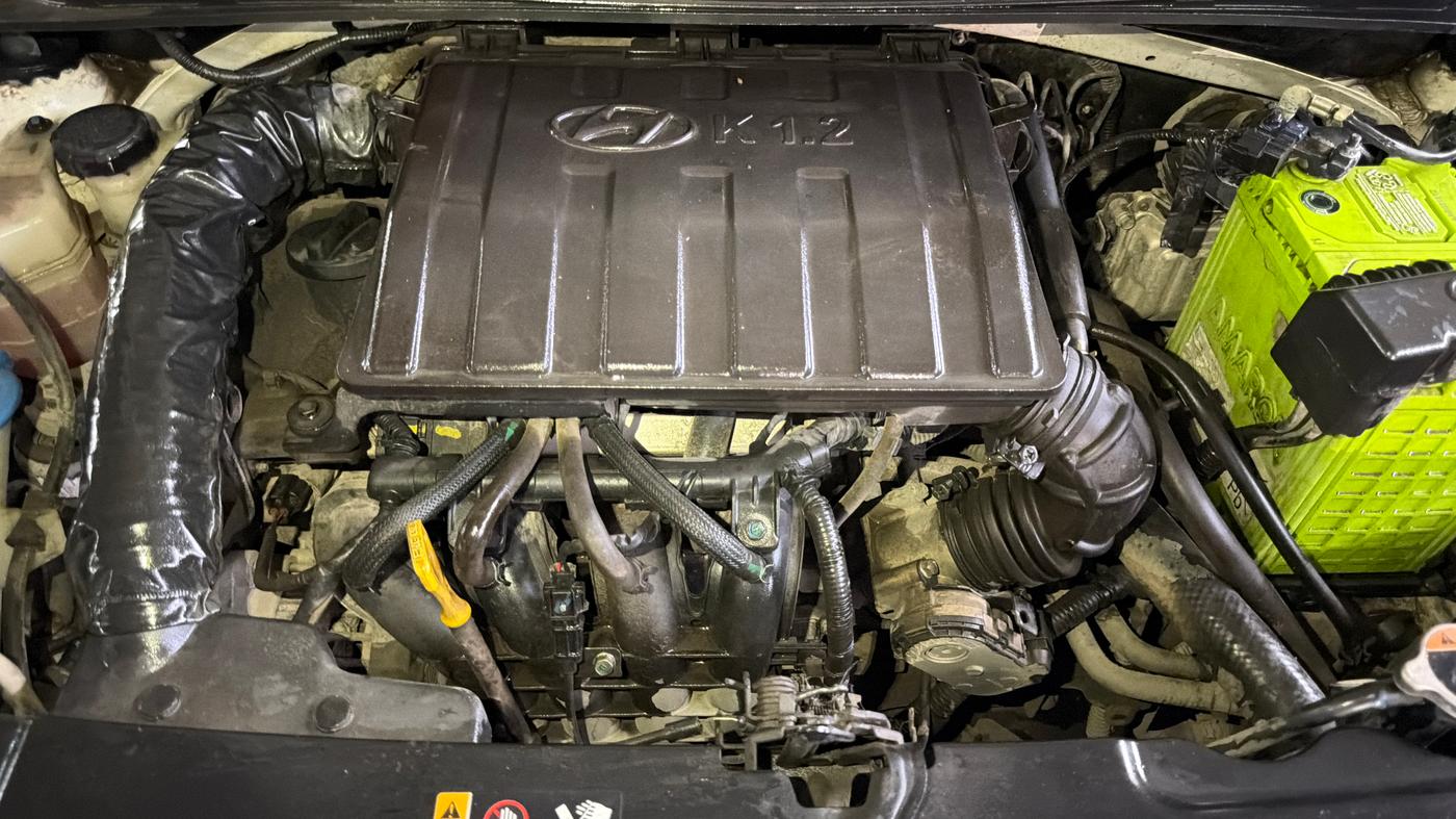 2021 Hyundai AURA S 1.2 CNG, CNG, Manual, 56,003 km, Engine View