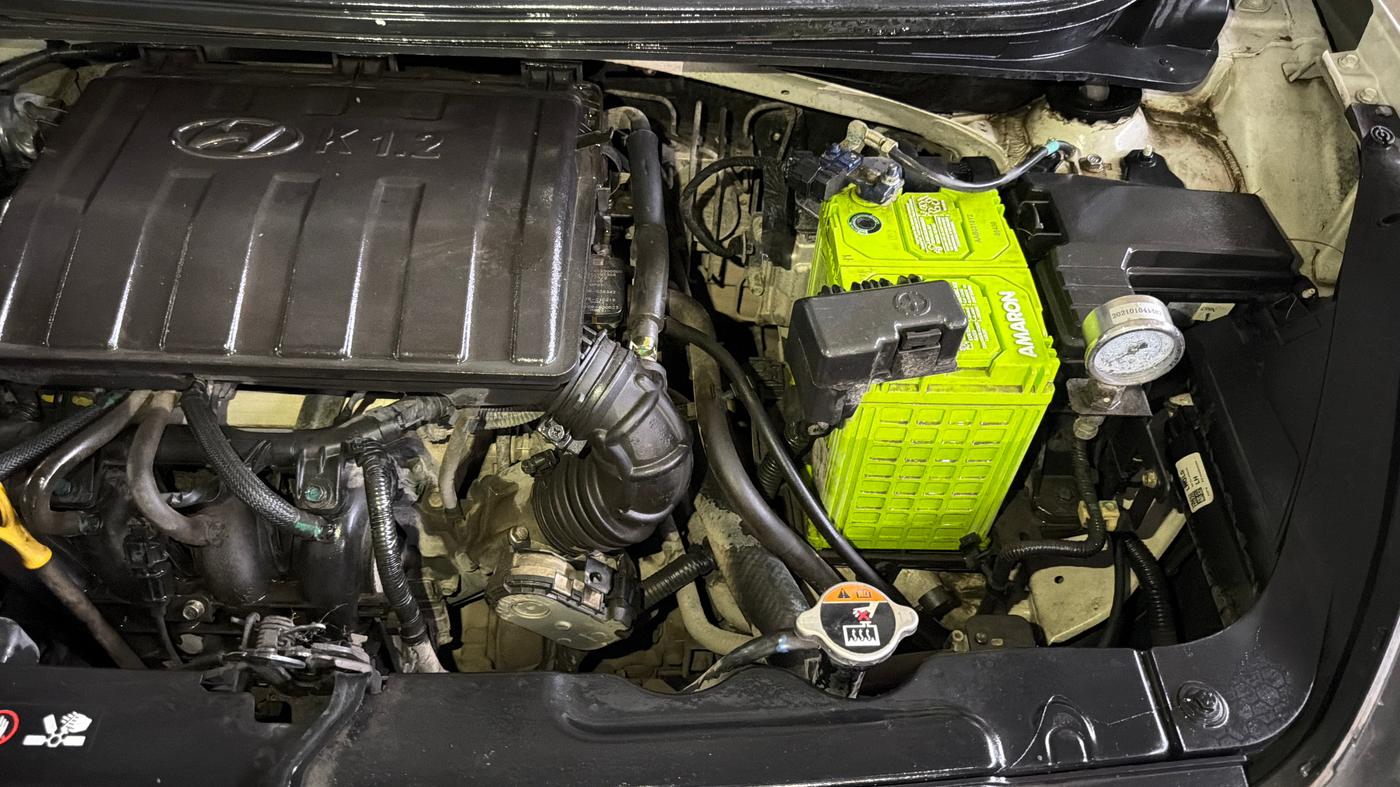 2021 Hyundai AURA S 1.2 CNG, CNG, Manual, 56,003 km, Engine View - Left