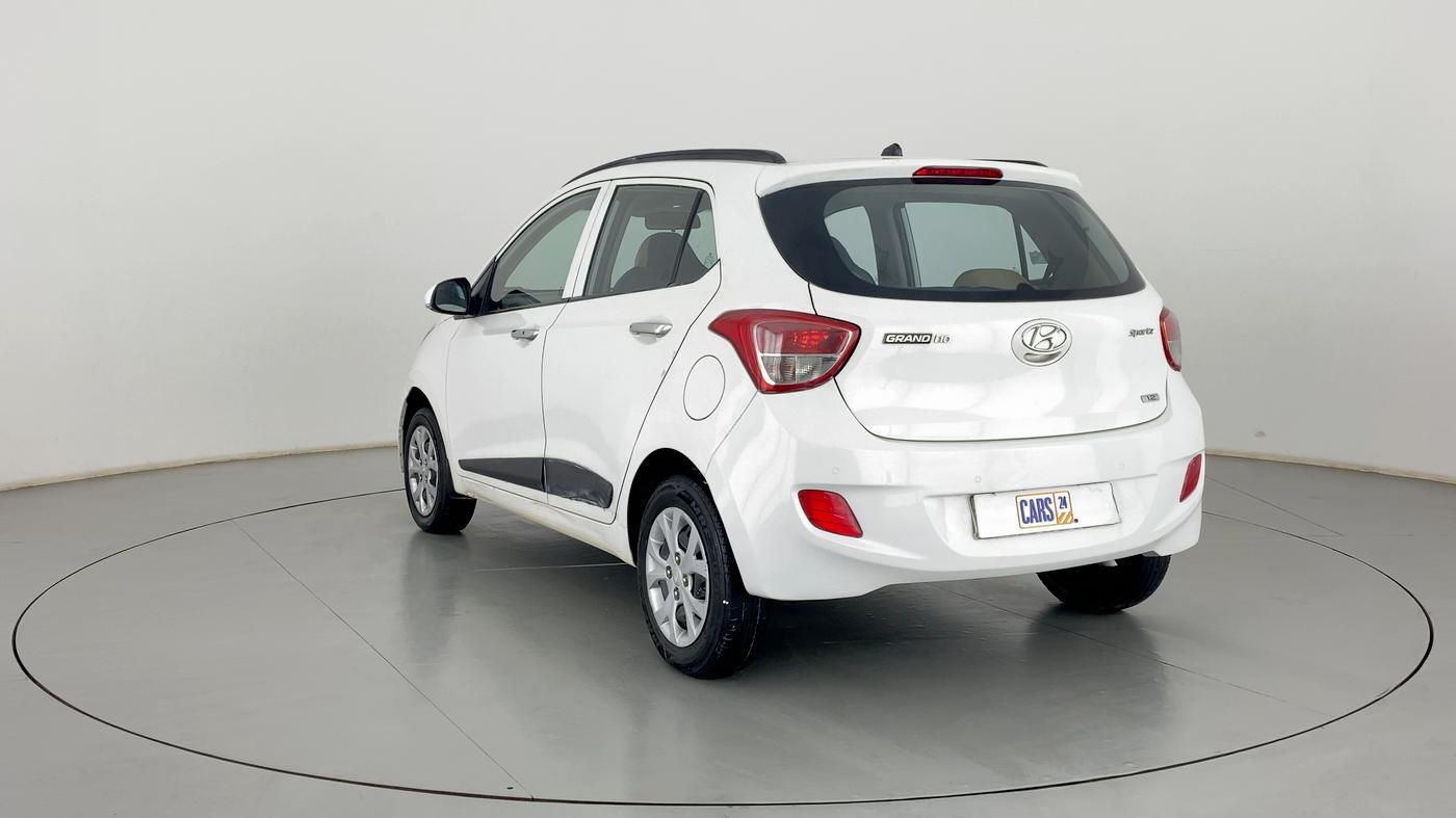 2014 Hyundai Grand i10 SPORTZ 1.2 KAPPA VTVT, Petrol, Manual, 96,601 km, Left Back Diagonal