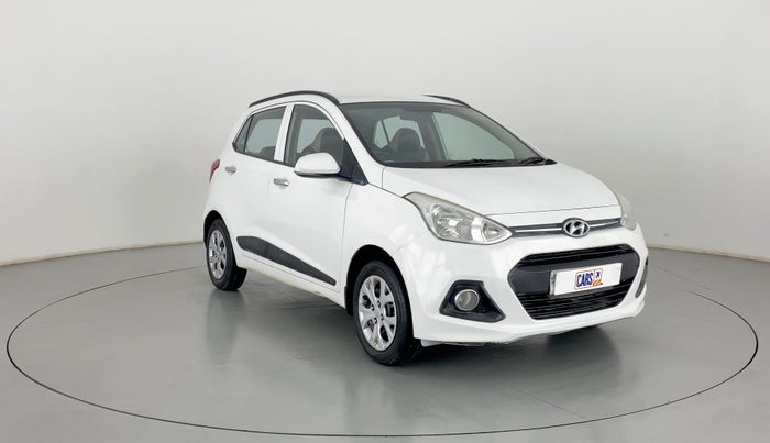 2014 Hyundai Grand i10 SPORTZ 1.2 KAPPA VTVT, Petrol, Manual, 96,601 km, Right Front Diagonal