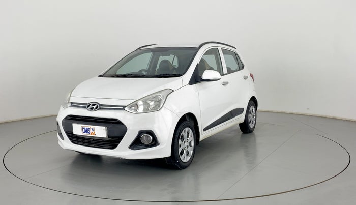 2014 Hyundai Grand i10 SPORTZ 1.2 KAPPA VTVT, Petrol, Manual, 96,601 km, Left Front Diagonal