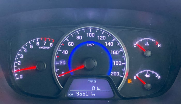 2014 Hyundai Grand i10 SPORTZ 1.2 KAPPA VTVT, Petrol, Manual, 96,601 km, Instrument cluster - Speedometer not functional