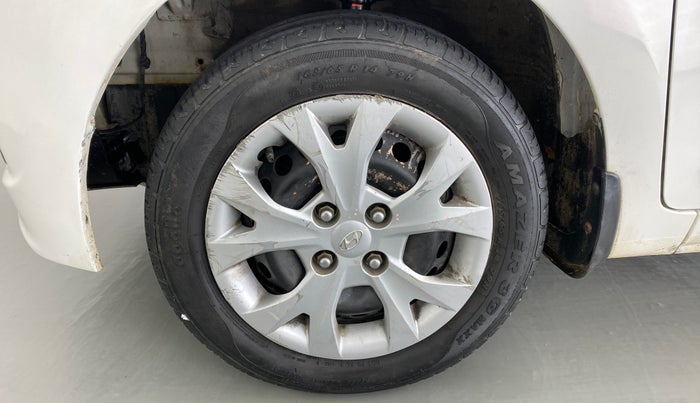 2014 Hyundai Grand i10 SPORTZ 1.2 KAPPA VTVT, Petrol, Manual, 96,601 km, Left Front Wheel
