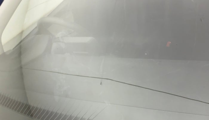 2022 Tata ALTROZ XZA PLUS, Petrol, Automatic, 20,955 km, Front windshield - Minor spot on windshield