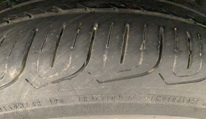 2022 Tata ALTROZ XZA PLUS, Petrol, Automatic, 20,955 km, Left Rear Tyre Tread
