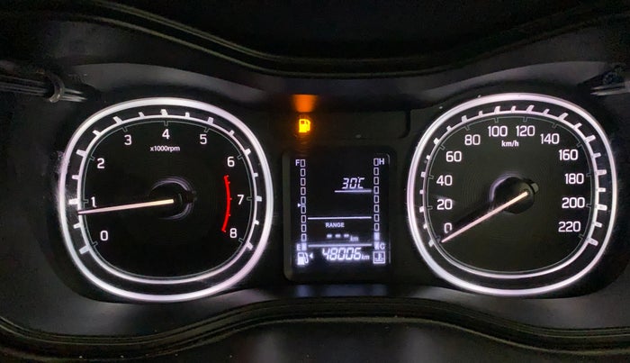 2020 Maruti Vitara Brezza ZXI, Petrol, Manual, 48,013 km, Odometer Image