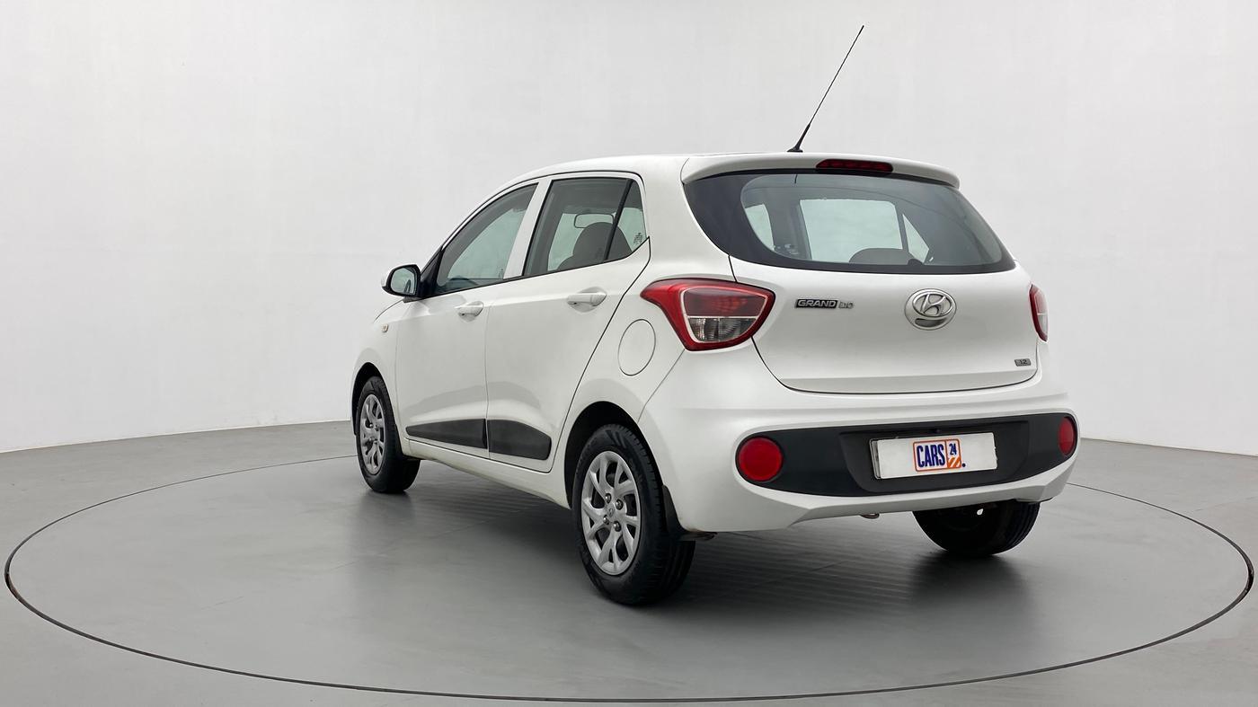 2017 Hyundai Grand i10 MAGNA 1.2 KAPPA VTVT, Petrol, Manual, 60,637 km, Left Back Diagonal
