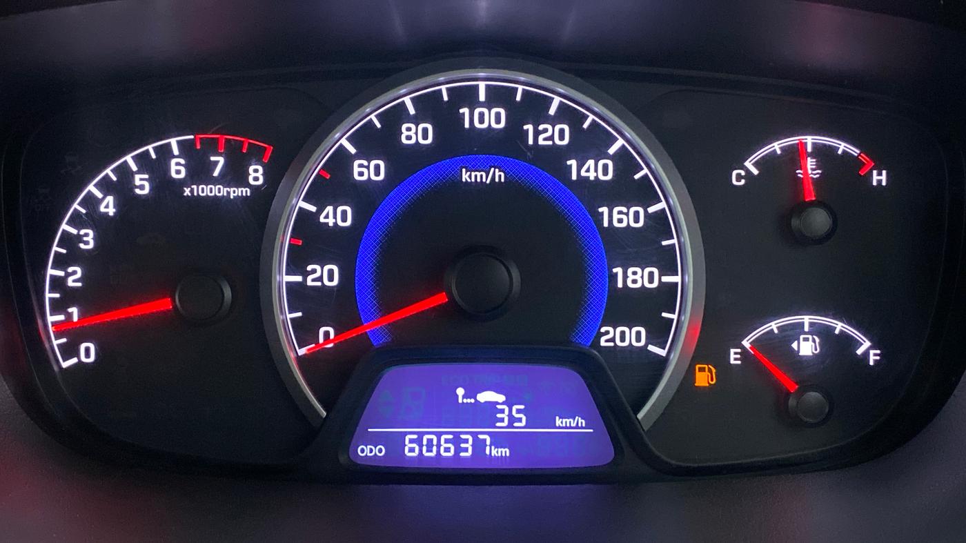 2017 Hyundai Grand i10 MAGNA 1.2 KAPPA VTVT, Petrol, Manual, 60,637 km, Odometer Image