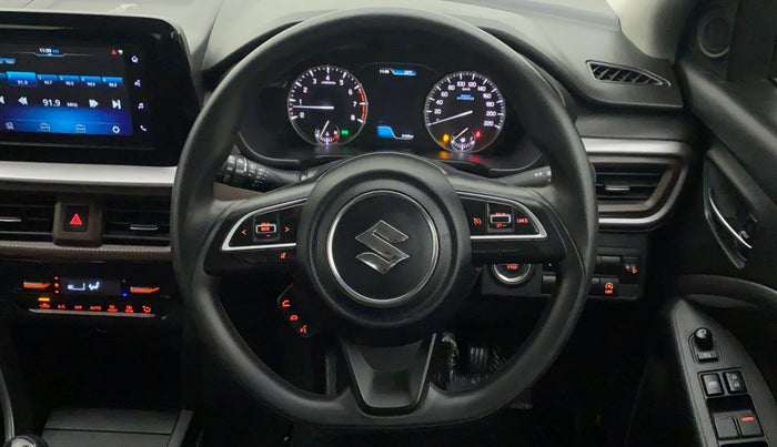 2022 Maruti BREZZA ZXI SMART HYBRID , Petrol, Manual, 5,384 km, Steering Wheel Close Up