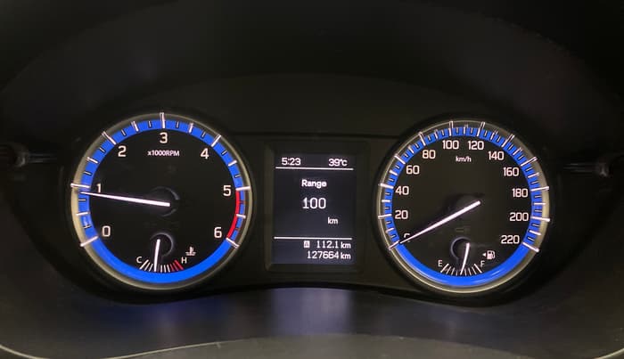 2016 Maruti S Cross ALPHA 1.3, Diesel, Manual, 1,27,663 km, Odometer Image