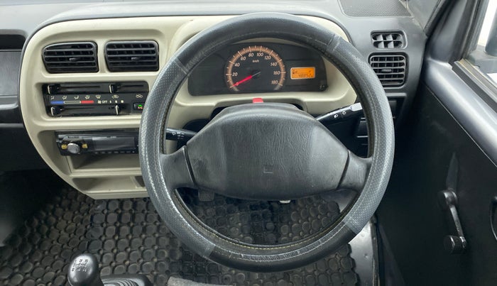2018 Maruti Eeco 5 STR WITH A/C+HTR, Petrol, Manual, 48,852 km, Steering Wheel Close Up