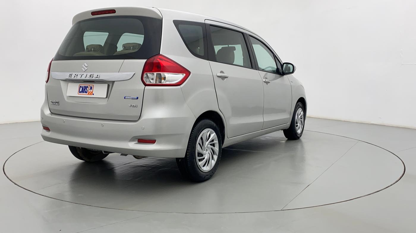 2017 Maruti Ertiga VDI SHVS, Diesel, Manual, 84,977 km, Right Back Diagonal (45- Degree) View