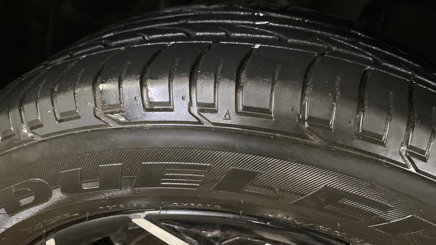 2024 Tata Curvv Creative 1.2 Petrol 7DCA, Petrol, Automatic, 14,773 km, Right Rear Tyre Tread