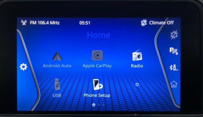 2020 Tata NEXON XZ+ OPT PETROL, Petrol, Manual, 22,652 km, Infotainment System