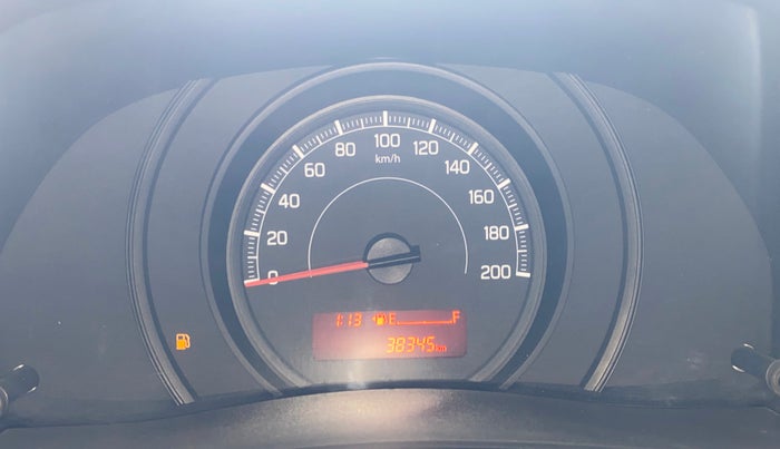 2021 Maruti Swift LXI, Petrol, Manual, 38,345 km, Odometer Image