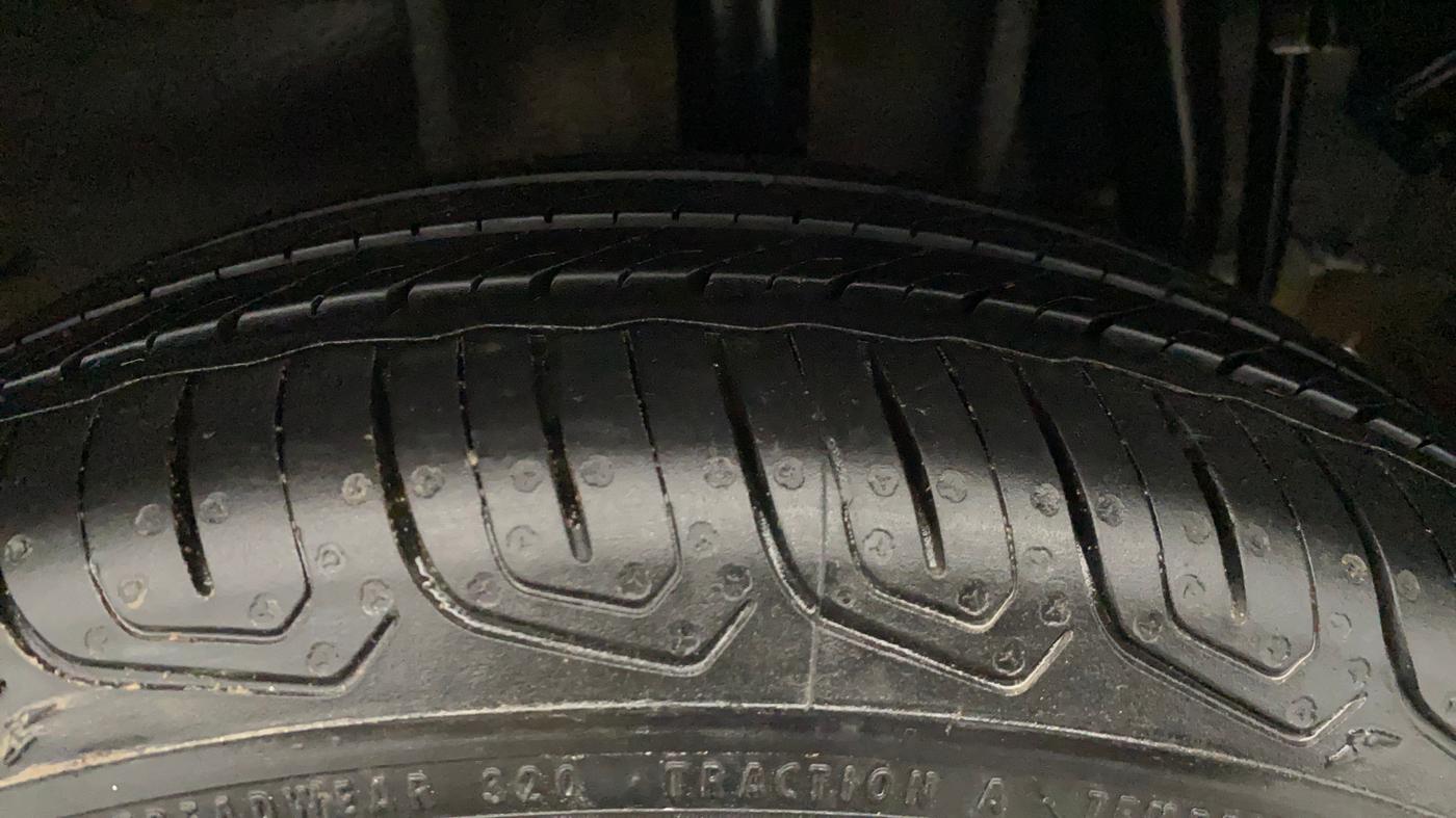 2021 Tata Tiago XE PETROL, Petrol, Manual, 4,384 km, Left Rear Tyre Tread