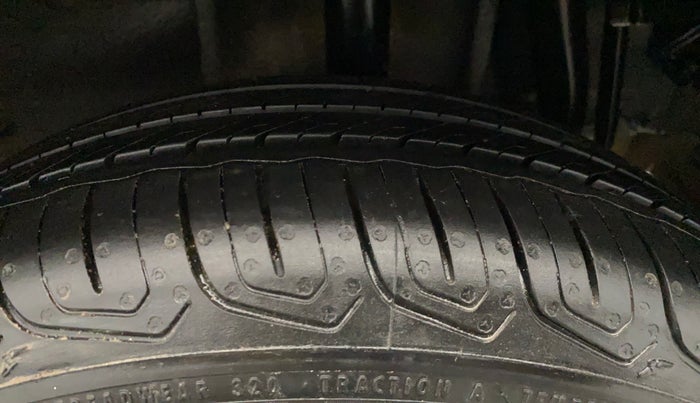 2021 Tata Tiago XE PETROL, Petrol, Manual, 4,384 km, Left Rear Tyre Tread