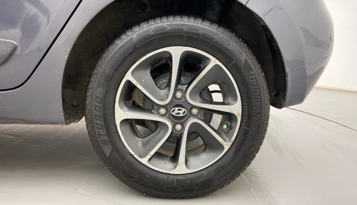 2017 Hyundai Grand i10 SPORTZ (O) AT 1.2 KAPPA VTVT, Petrol, Automatic, 63,602 km, Left Rear Wheel