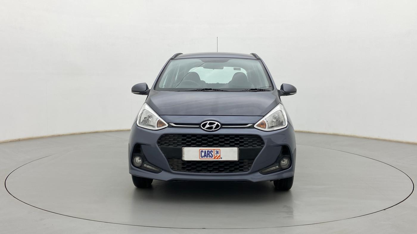 2017 Hyundai Grand i10 SPORTZ (O) AT 1.2 KAPPA VTVT, Petrol, Automatic, 63,602 km, Front
