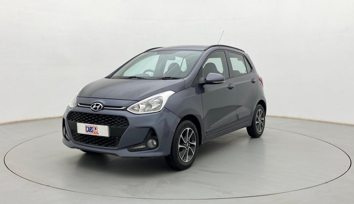 2017 Hyundai Grand i10 SPORTZ (O) AT 1.2 KAPPA VTVT, Petrol, Automatic, 63,602 km, Left Front Diagonal