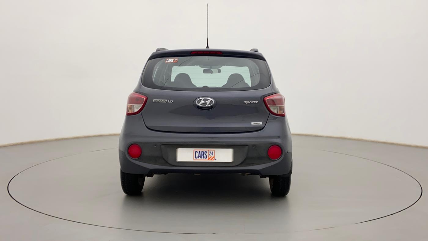 2017 Hyundai Grand i10 SPORTZ (O) AT 1.2 KAPPA VTVT, Petrol, Automatic, 63,602 km, Back/Rear