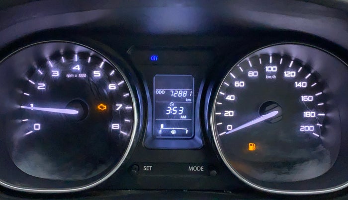 2019 Tata Tiago XZ PETROL, CNG, Manual, 73,411 km, Odometer Image
