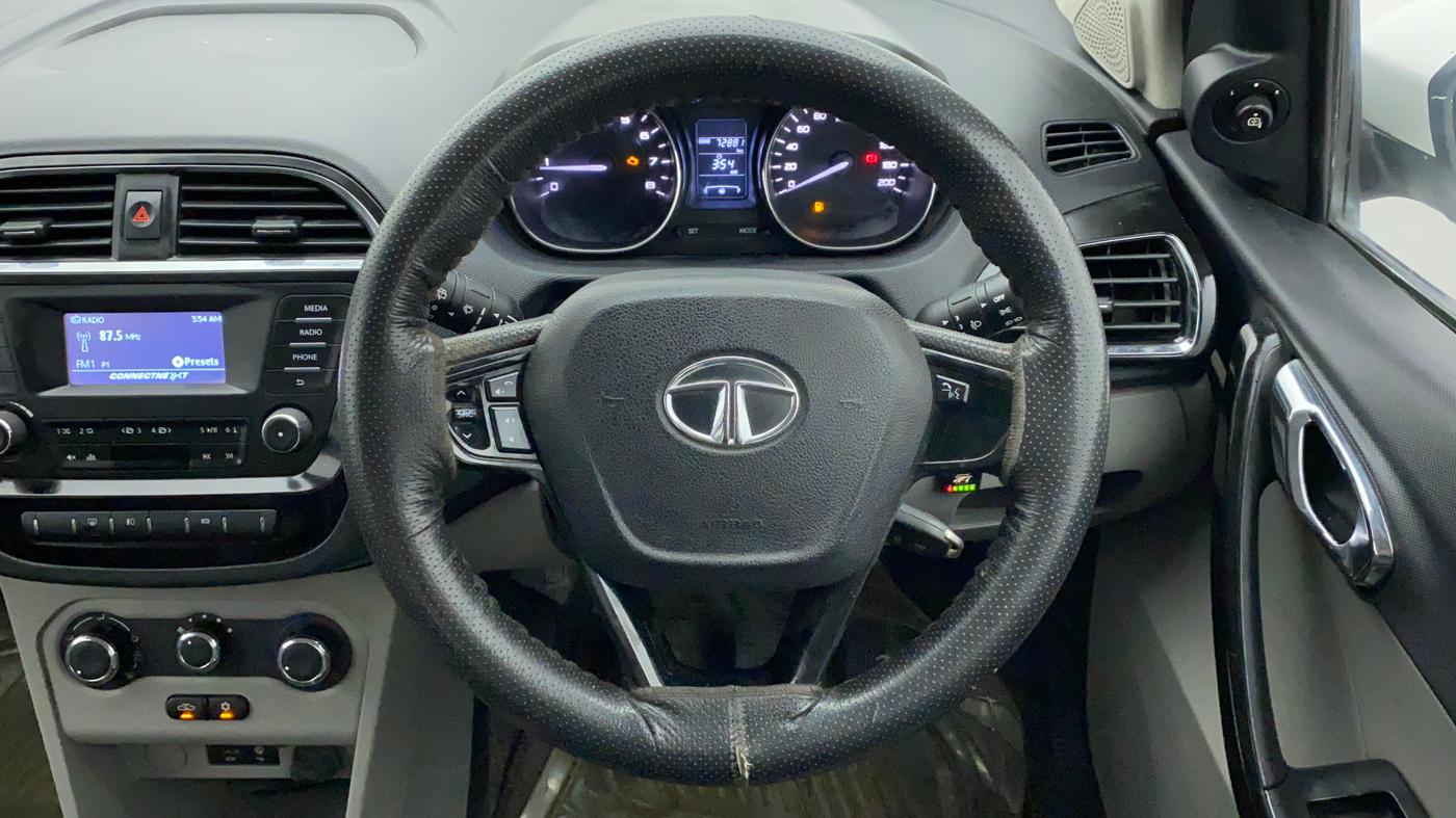 2019 Tata Tiago XZ PETROL, CNG, Manual, 73,411 km, Steering Wheel Close Up