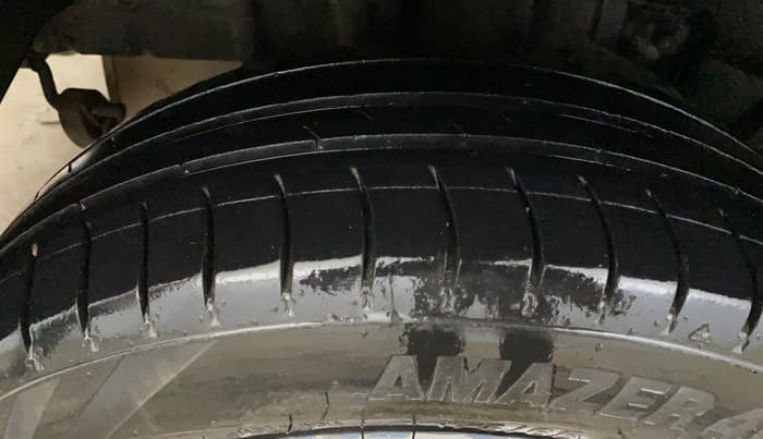 2022 Tata TIGOR XZ PLUS CNG, CNG, Manual, 65,006 km, Right Rear Tyre Tread