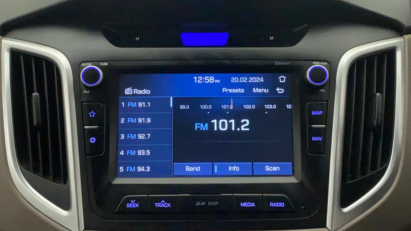 2019 Hyundai Creta SX AT 1.6 PETROL, Petrol, Automatic, 27,780 km, Infotainment System