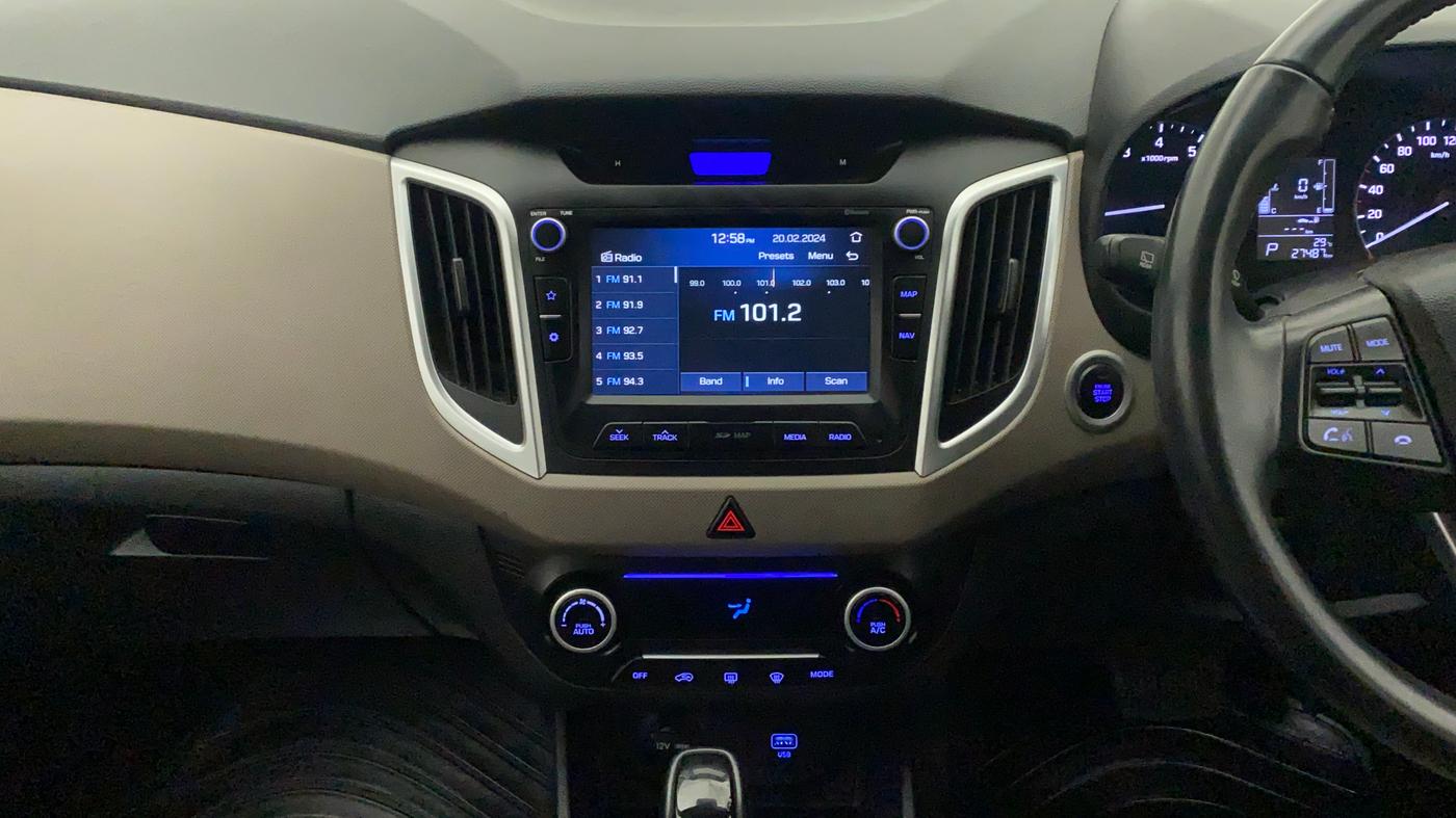 2019 Hyundai Creta SX AT 1.6 PETROL, Petrol, Automatic, 27,780 km, Air Conditioner