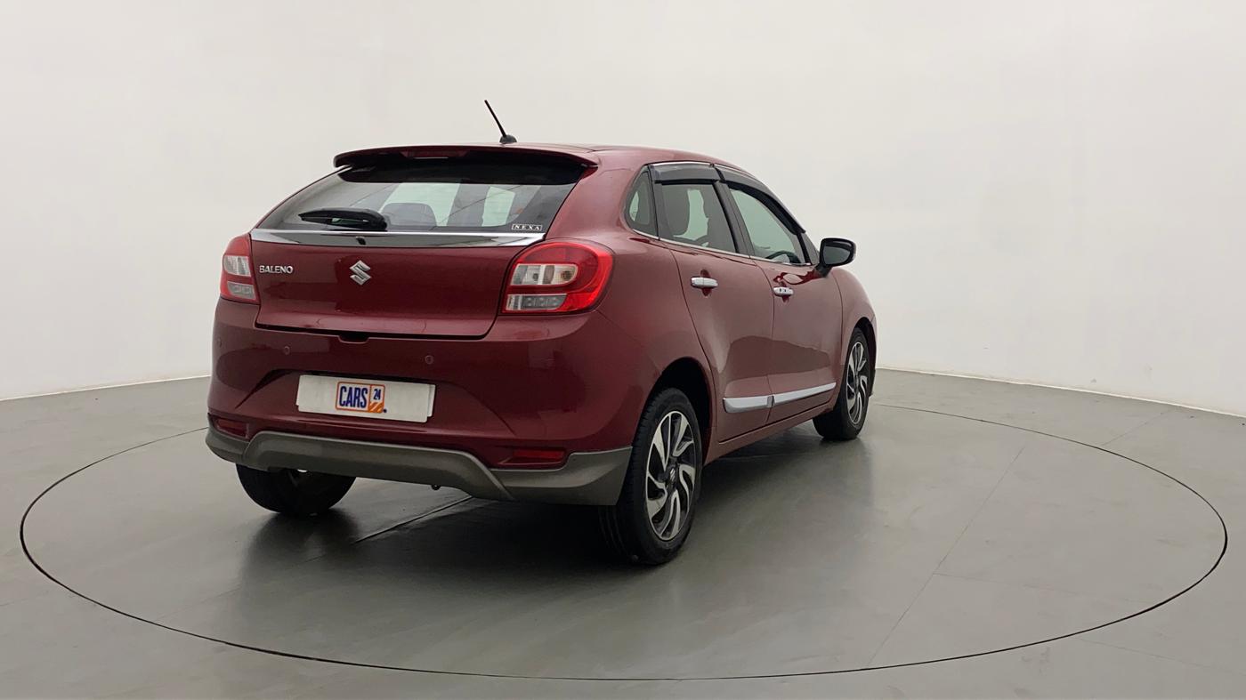 2019 Maruti Baleno ALPHA PETROL 1.2, Petrol, Manual, 56,807 km, Right Back Diagonal