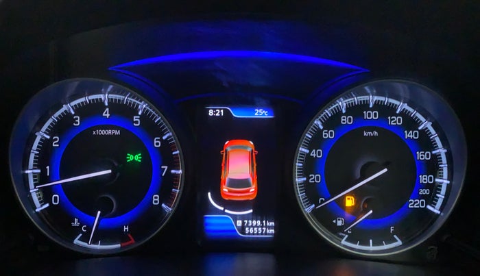 2019 Maruti Baleno ALPHA PETROL 1.2, Petrol, Manual, 56,807 km, Odometer Image