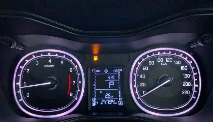 2022 Maruti Vitara Brezza ZXI PLUS AT SHVS, Petrol, Automatic, 24,794 km, Odometer Image