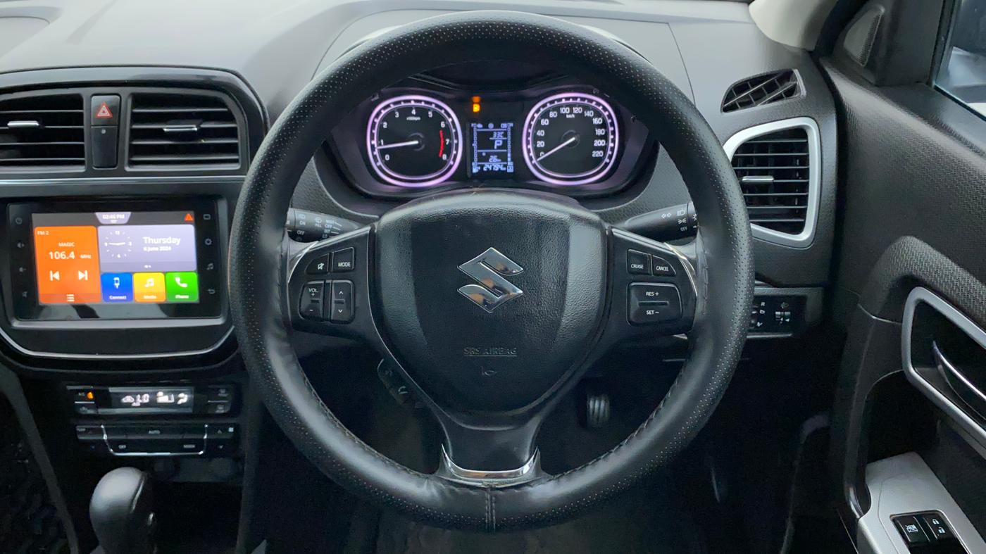 2022 Maruti Vitara Brezza ZXI PLUS AT SHVS, Petrol, Automatic, 24,794 km, Steering Wheel Close Up