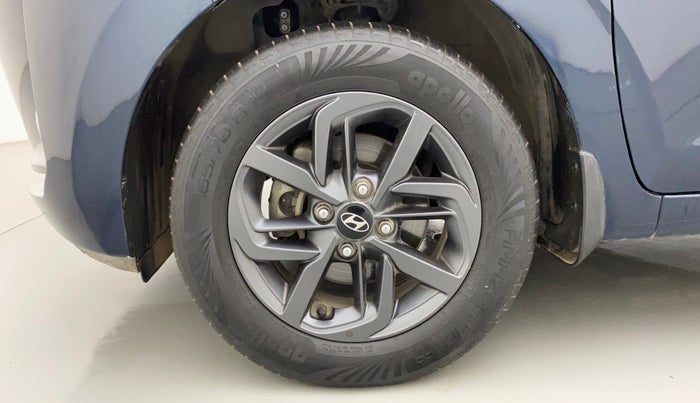 2021 Hyundai GRAND I10 NIOS SPORTZ AMT 1.2 KAPPA VTVT, Petrol, Automatic, 36,625 km, Left Front Wheel