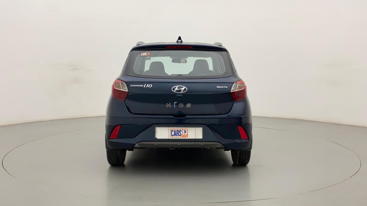 2021 Hyundai GRAND I10 NIOS SPORTZ AMT 1.2 KAPPA VTVT, Petrol, Automatic, 36,625 km, Back/Rear