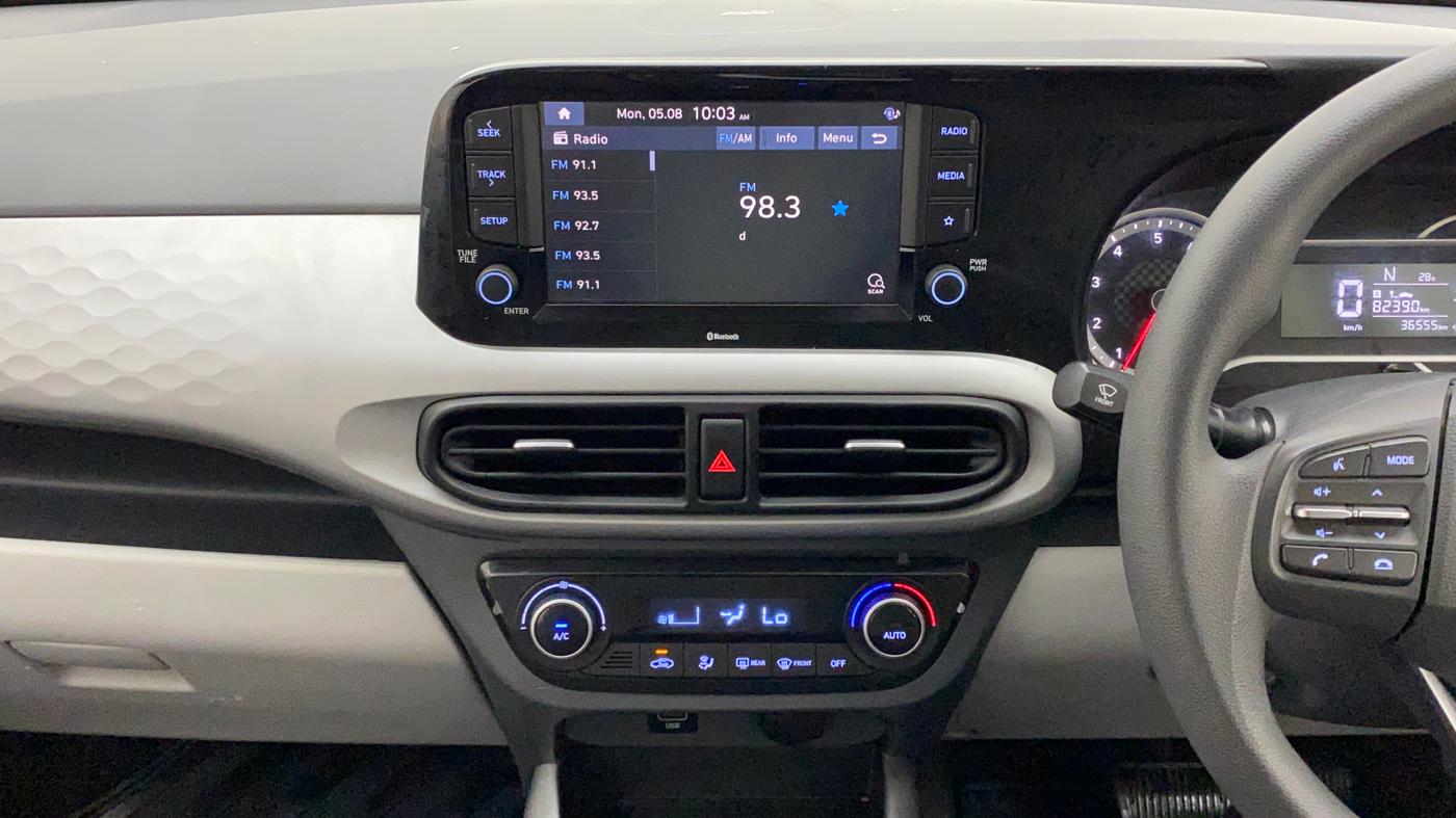 2021 Hyundai GRAND I10 NIOS SPORTZ AMT 1.2 KAPPA VTVT, Petrol, Automatic, 36,625 km, Air Conditioner