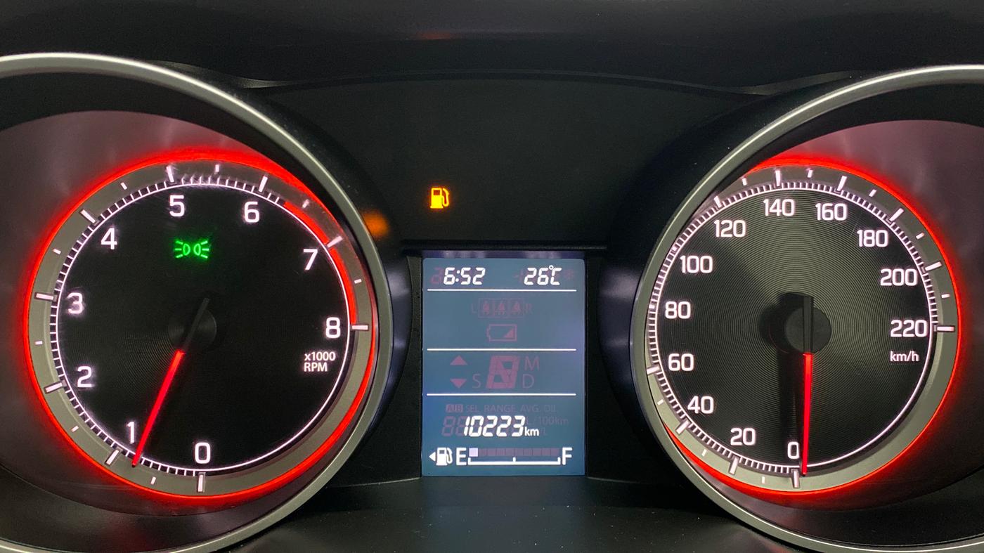 2021 Maruti Swift ZXI D, Petrol, Manual, 10,396 km, Odometer Image