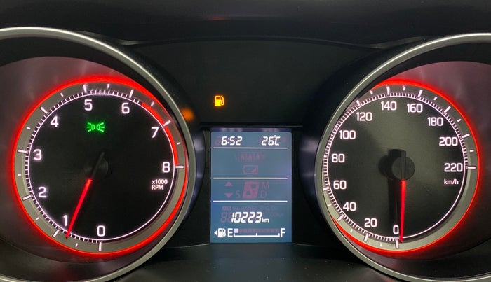 2021 Maruti Swift ZXI D, Petrol, Manual, 10,396 km, Odometer Image