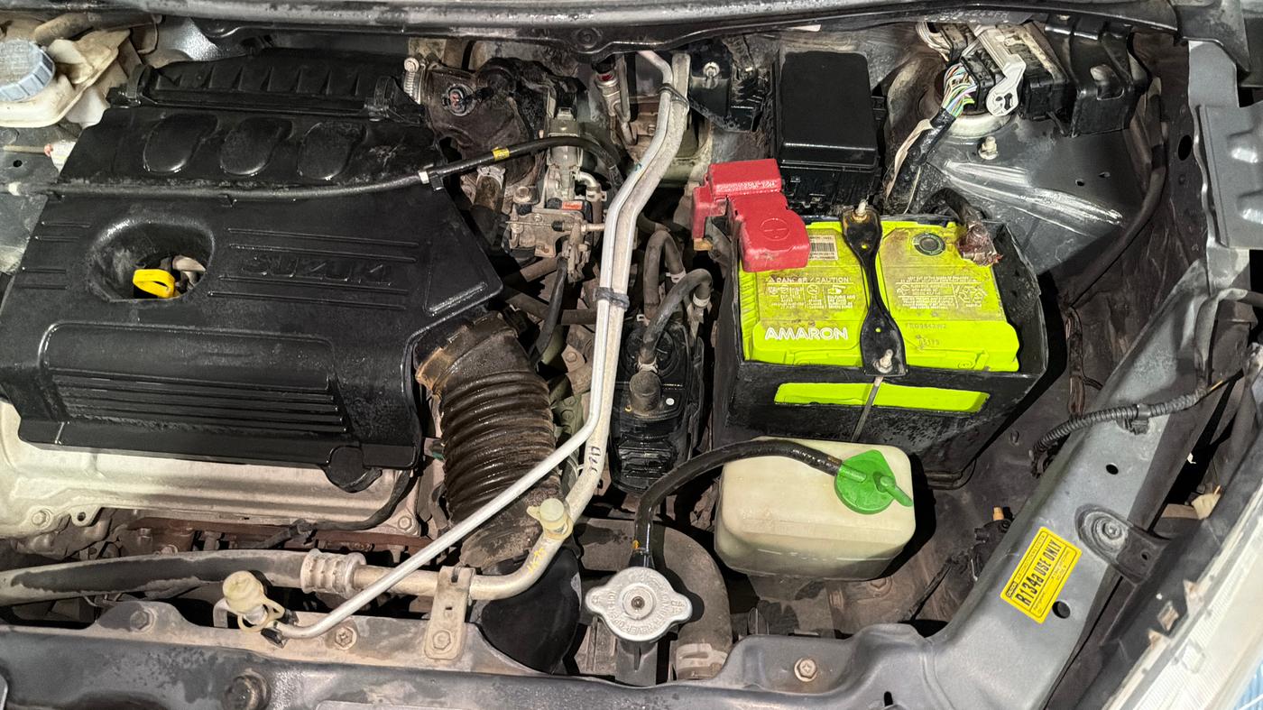 2017 Maruti Wagon R 1.0 VXI, Petrol, Manual, 43,479 km, Engine View - Left
