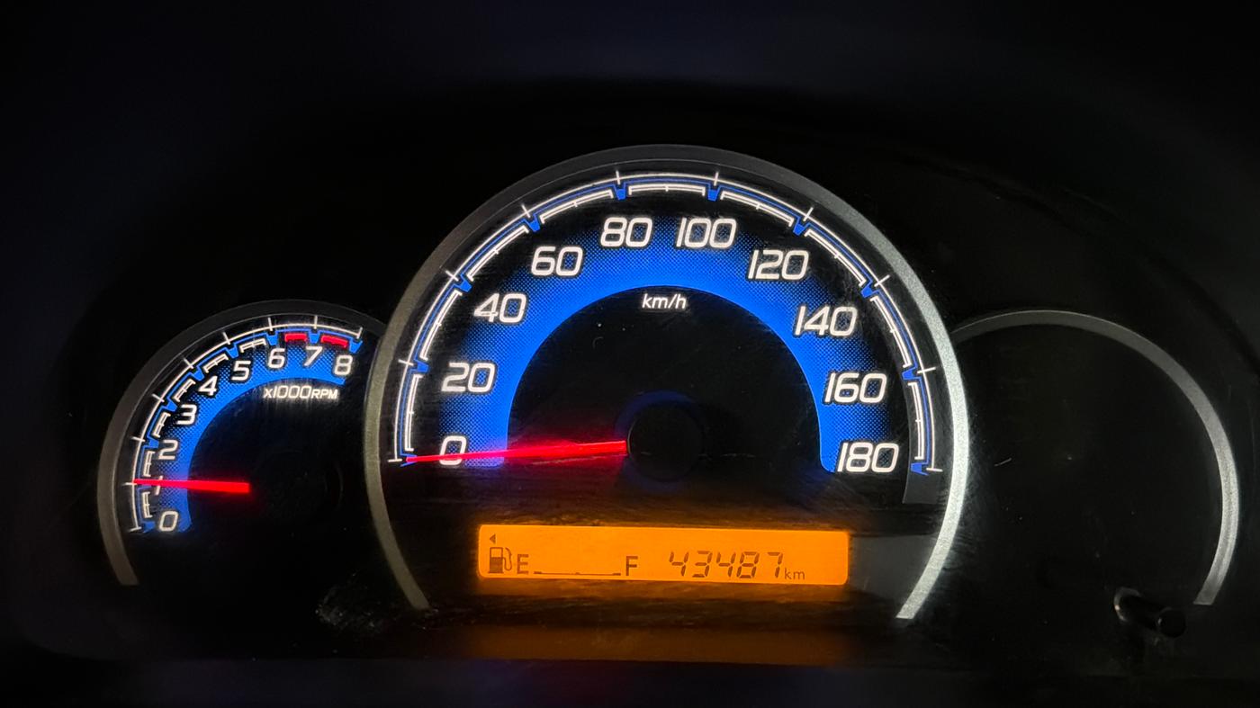 2017 Maruti Wagon R 1.0 VXI, Petrol, Manual, 43,479 km, Odometer Image