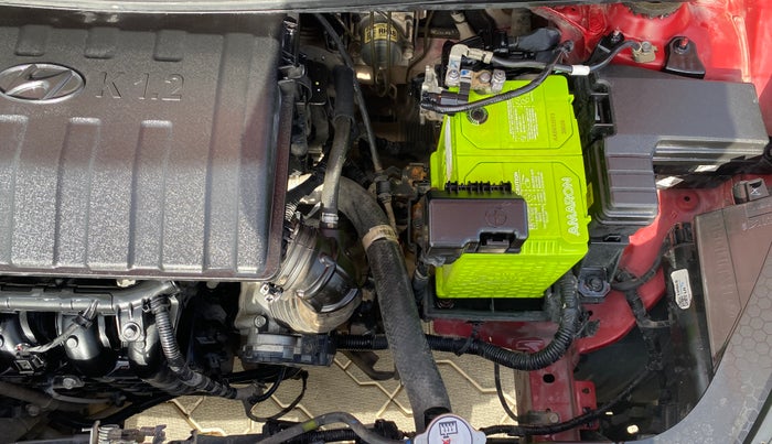 2020 Hyundai AURA SX 1.2 (O), Petrol, Manual, 53,025 km, Engine View - Left