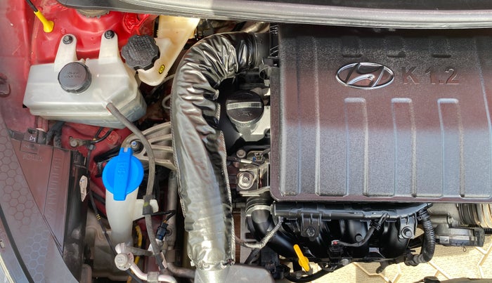 2020 Hyundai AURA SX 1.2 (O), Petrol, Manual, 53,025 km, Engine View - Right