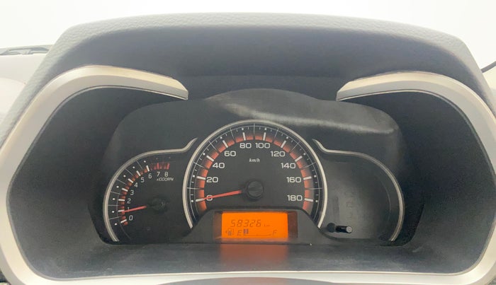 2017 Maruti Alto K10 VXI, Petrol, Manual, 58,325 km, Odometer Image