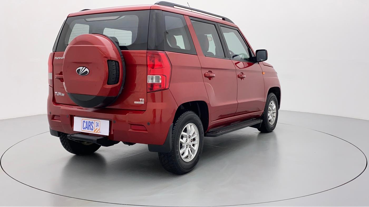 2015 Mahindra TUV300 T8 AT, Diesel, Automatic, 60,769 km, Right Back Diagonal