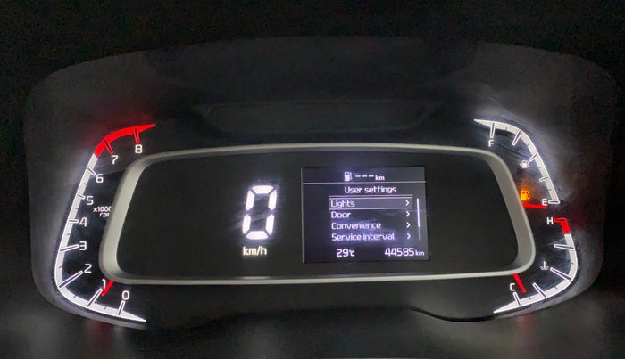 2023 KIA SONET HTK PLUS 1.2, Petrol, Manual, 44,535 km, Odometer Image